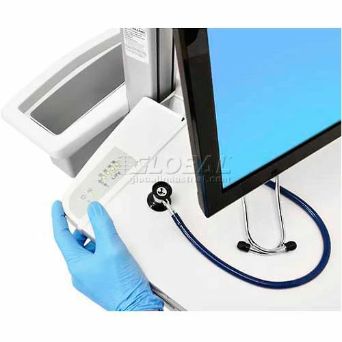 Ergotron® SV42-6201-1 StyleView® Medical Cart with LCD Arm, SLA Powered - Image 7