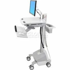 Ergotron® SV42-6202-1 StyleView® Medical Cart with LCD Arm, LiFe Powered