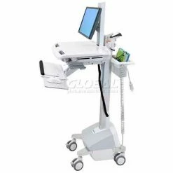 Ergotron® SV42-6302-1 StyleView® Medical Cart with LCD Pivot, LiFe Powered