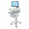 Ergotron® SV43-1260-0 StyleView® Medical Cart with LCD Arm, 6 Drawers