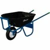 Jescraft™ All-Welded Steel Wheelbarrow SWA-610 - 6 Cu. Ft. Capacity