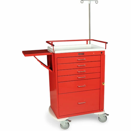 Harloff Classic Tall Six Drawer Emergency Cart Specialty Package, Beige - 6401 - Image 2