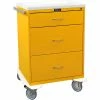 Harloff Classic Line Tall Three Drawer Isolation Cart Standard Package, Sand - 6510