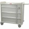 Harloff Standard Line Punch-card Medication Cart 600 Card Capacity, Beige - SL600PC