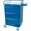 Harloff Value Line Med-Bin Medication Cart 24 Patient Bin Drawers, Yellow - VLT24BIN5