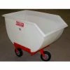 T.R. Metal Crafters Poly-Tuf® 11 Bushel 3 Wheel Polyethylene Nursery Cart P11-3WI