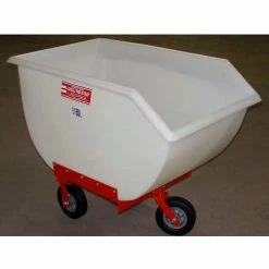 T.R. Metal Crafters Poly-Tuf® 11 Bushel 3 Wheel Polyethylene Nursery Cart P11-3WI