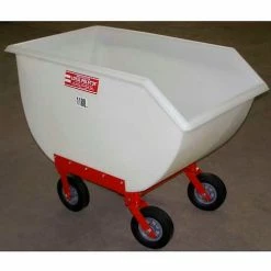 T.R. Metal Crafters Poly-Tuf® 11 Bushel 4 Wheel Polyethylene Nursery Cart P11-4WI
