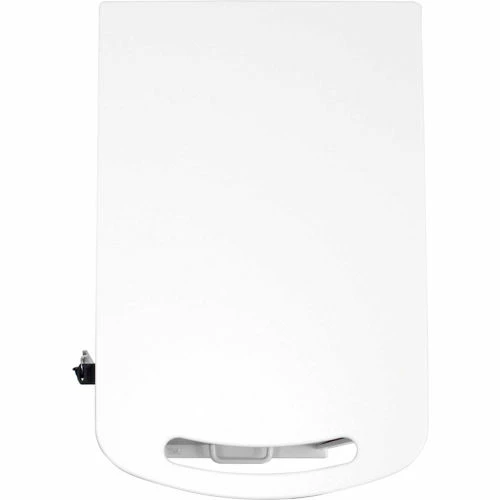 TrippNT Narrow Lockable Medical Lab Cart, White Cart with Gray Front, 12"W x 19"D x 36"H - Image 4