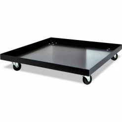 Alera ALESCCART Stacking Chair Dolly, 22-1/2"W x 22-1/2"D, Black