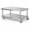 Vollrath® Heavy Duty Mobile Stand, 4087936, Stainless Steel, 36" X 30" X 24"
