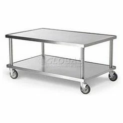 Vollrath® Heavy Duty Mobile Stand, 4087936, Stainless Steel, 36" X 30" X 24"