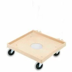 Vollrath® Plastic Rack Dolly W/ Swivel Casters, 52290, 20" X 20", 200 Lb. Capacity
