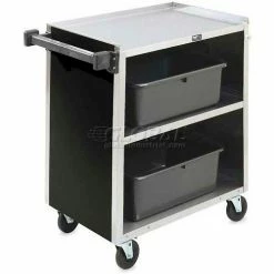 Vollrath® 3 Shelf Bussing Cart, 97181, 300 Lb. Capacity, 4" Casters