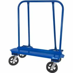 Jescraft RESIDENTIAL DRYWALL CART - 9" X 40" DECK W/ 8" MOLD ON RUBBER CASTERS (4 SWIVEL)