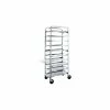 Winholt AL-1212, Aluminum Platter Cart, 12 Trays, 12"