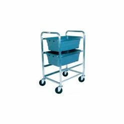 Winholt Mobile Stainless Steel Lug Cart SS-L-3 Capacity 3 Lug, 27"L x 19"W x 41"H, No Lugs