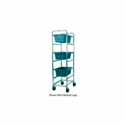 Winholt Mobile Stainless Steel Lug Cart SS-L-6 Capacity 6 Lug, No Lugs