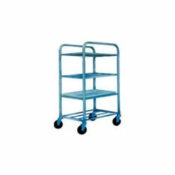 Winholt Aluminum Universal Cart UNAL-4 4 Shelves, 27"L x 21"W x 43"H, No Lugs