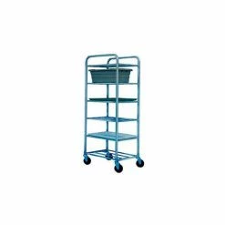 Winholt Aluminum Universal Cart UNAL-7-32 7 Shelves 32"L x 28"W x 68"H, No Totes