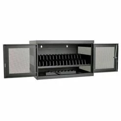 Tripp Lite 16-Device AC Charging Station Cabinet for Chromebooks and Laptops, Black