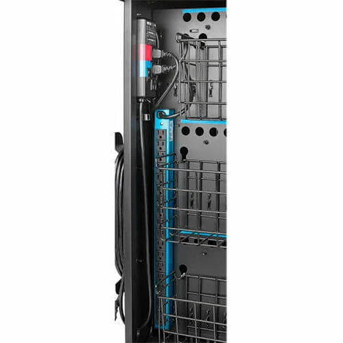 Tripp Lite 36-Device AC Charging Station Cart for Chromebooks and Laptops, Black - Image 4