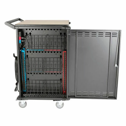 Tripp Lite 36-Device AC Charging Station Cart for Chromebooks and Laptops, Black - Image 11