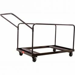 Interion By Global Industrial Interion® Table Cart For 48" and 60" Round Folding Tables Holds 10